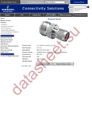 29-4140 datasheet  